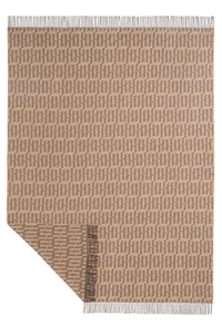 Ambigram Cashmere blanket, Beige