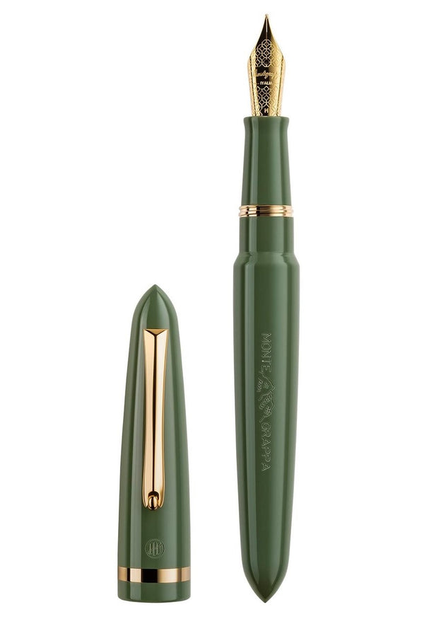 Venetia Lagoon Green Gold Pl. Fountain Pen