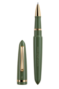 Venetia Lagoon Green Gold Pl, Rollerball Pen