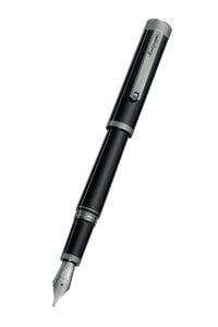 Zero Fountain Pen, Gun Metal Ruthenium pl., Steel Nib