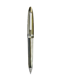 Tibaldi Martini Olive Resin Ballpoint Pen Palladium Trim Bononia