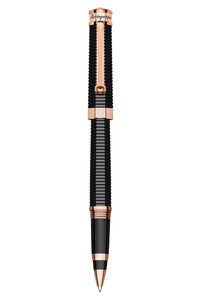NeroUno Linea Red Gold Rollerball Pen, Rose Gold pl.
