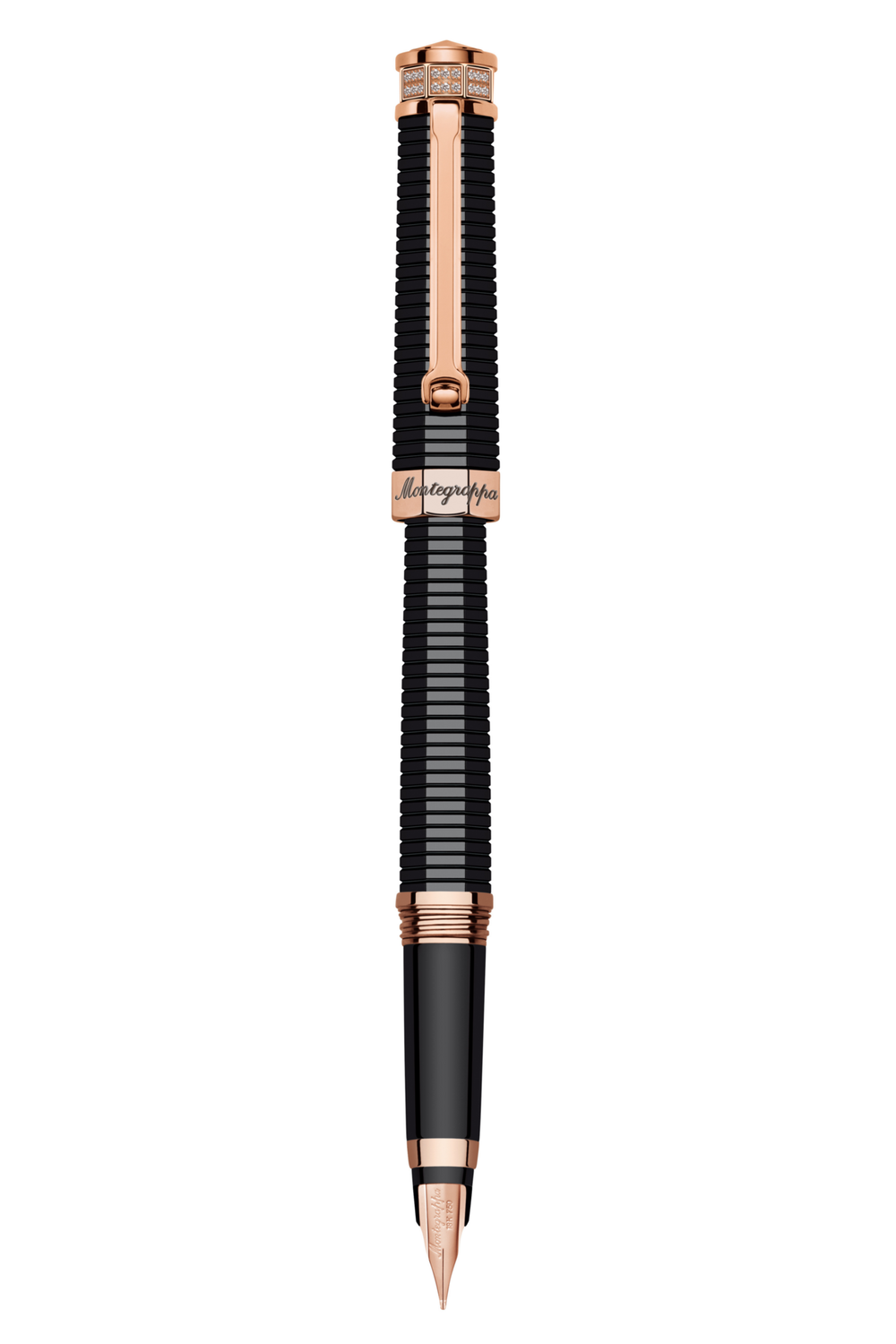 NeroUno Pure Brilliance Fountain Pen, Rose Gold pl. – Montegrappa