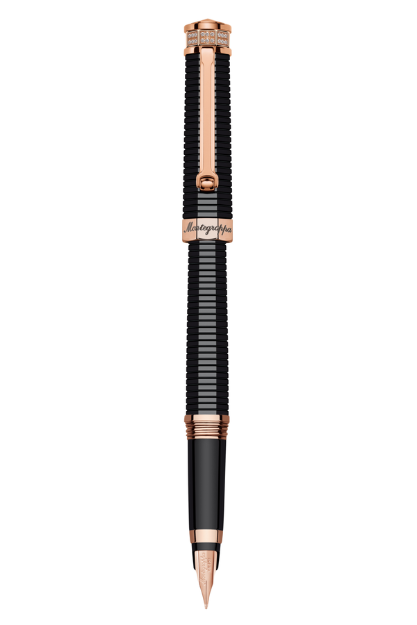 NeroUno Pure Brilliance Fountain Pen, Rose Gold pl.,