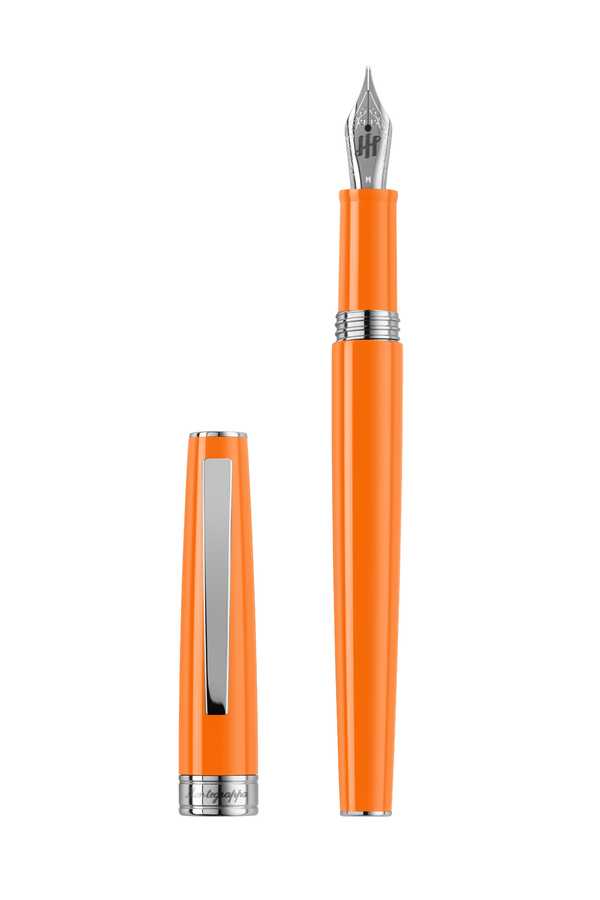 Armonia Mini Fountain Pen, Steel, Orange