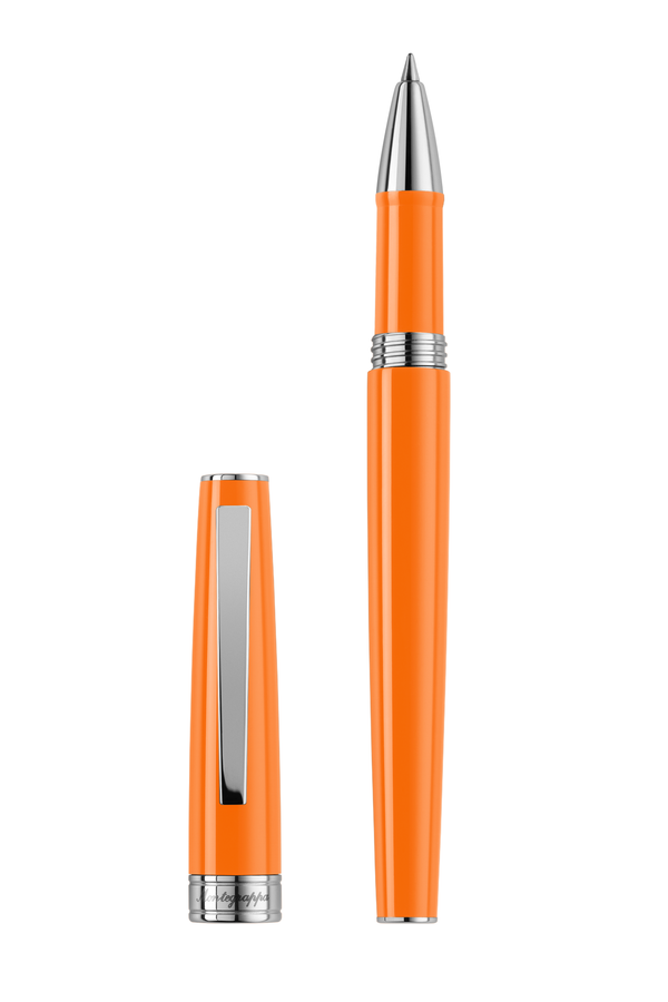 Armonia Mini Rollerball Pen, Steel, Orange