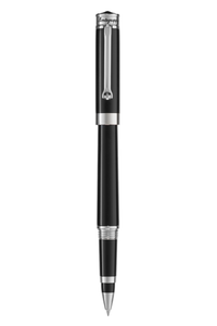 Parola Slim Rollerball Pen, Solid Black