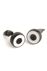 Piacere Cufflinks - Black & White