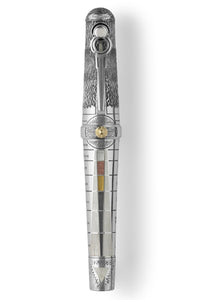 The Alchemist Fountain Pen - All Silver, Aer