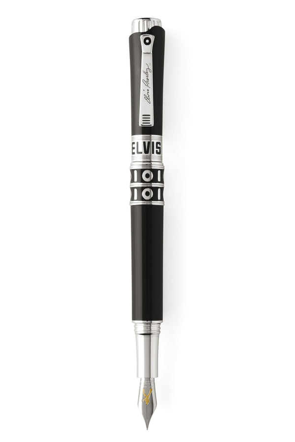 Elvis Presley Fountain Pen,  Black, Silver
