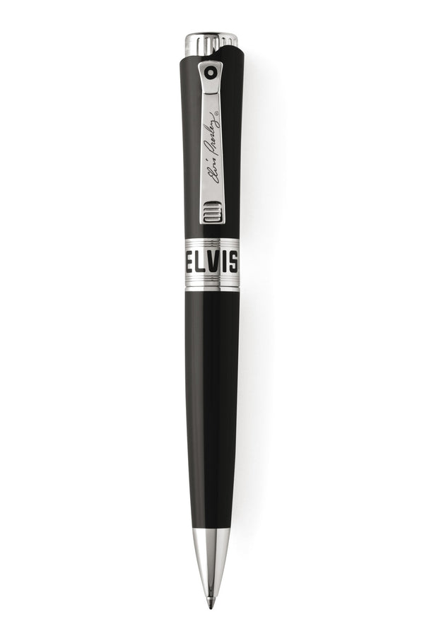 Elvis Presley Ballpoint,  Black, Silver
