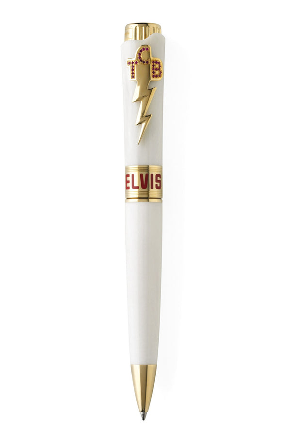 Elvis Presley Ballpoint,  Las Vegas, Gold pl.