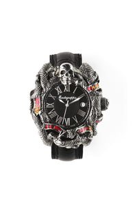 Chaos Watch - Silver with Enamel