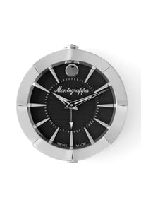 Table Clock - Travel - Black Dial - with Alarm