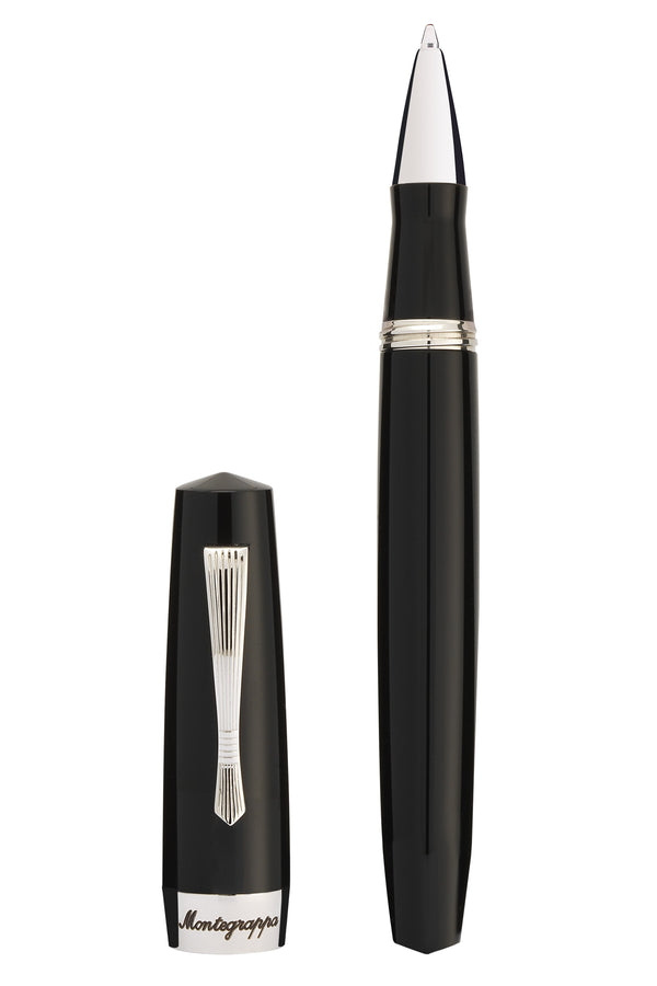 Elmo 02 Rollerball Pen, Jet Black
