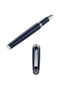 Armonia Mini Rollerball Pen, Steel, Dark Blue