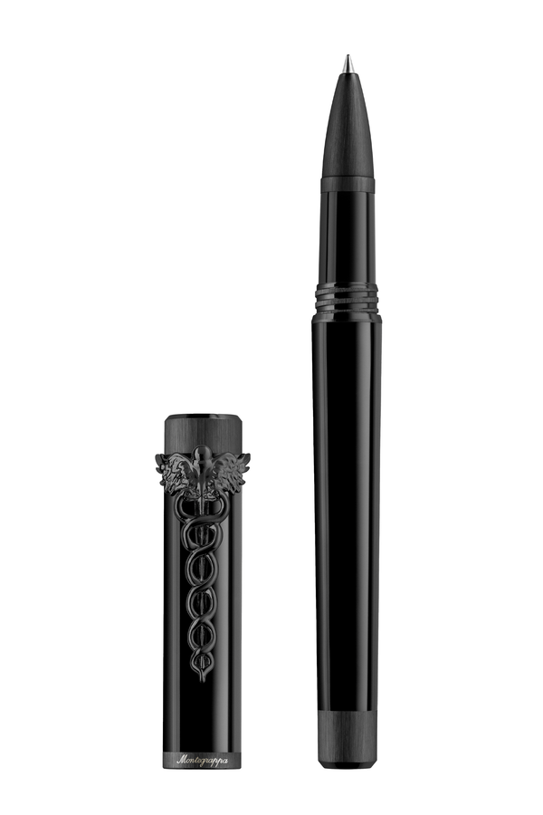 Zero Caduceus Rollerball, IP Ultra-Black