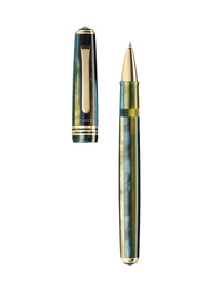 Tibaldi Retro Zest Resin Rollerball Pen 18K Gold Trim N60