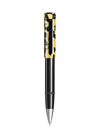Tibaldi Lp Vinyl Yellow Resin Ballpoint Pen Rubber Clip Perfecta