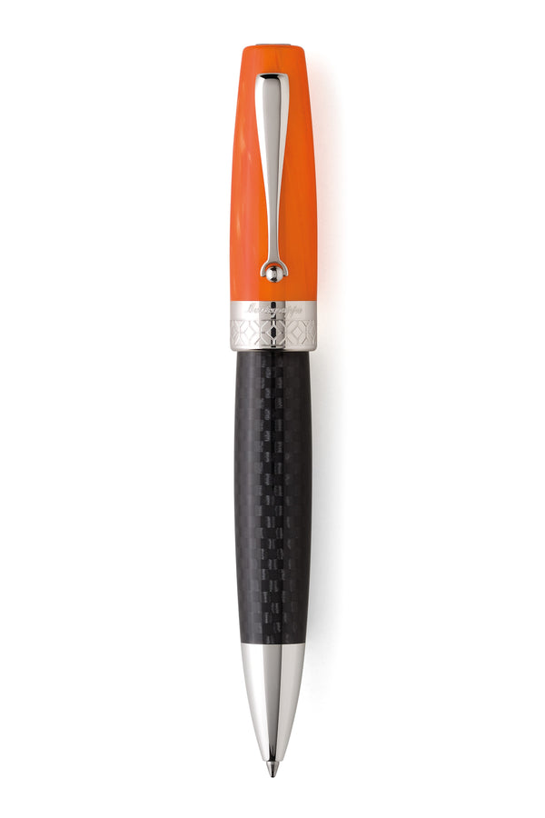 Miya Carbon Ballpoint - Orange