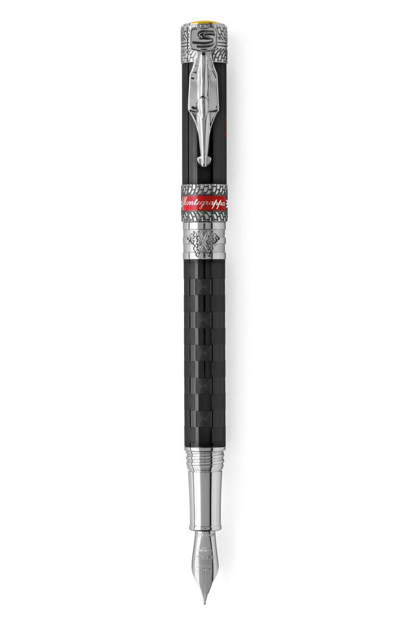 Senna Fountain Pen, Legend Edition, Resin & Silver