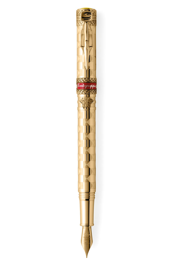 Senna Fountain Pen, Champion Edition, Gold