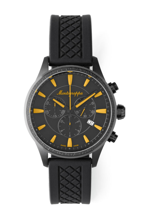 Fortuna Sports Watch Chronograph - Yellow