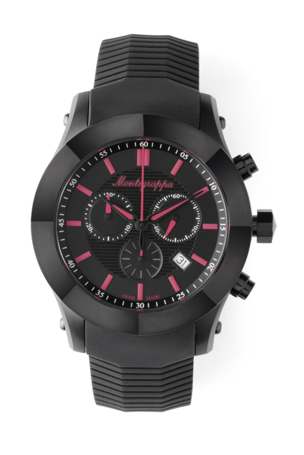 Nerouno Sports Chronograph Watch - Red