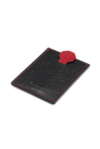 Credit Card Case - Flat - Black & Red