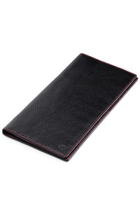 Travel Documents Case - Black & Red