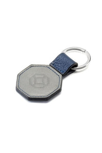 Key Holder - Octagonal - Blue & Grey