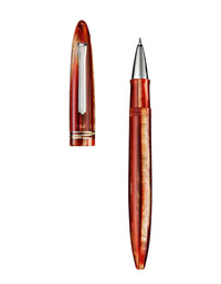 Tibaldi Seashell Mist Resin Rollerball Pen Palladium Trim Bononia