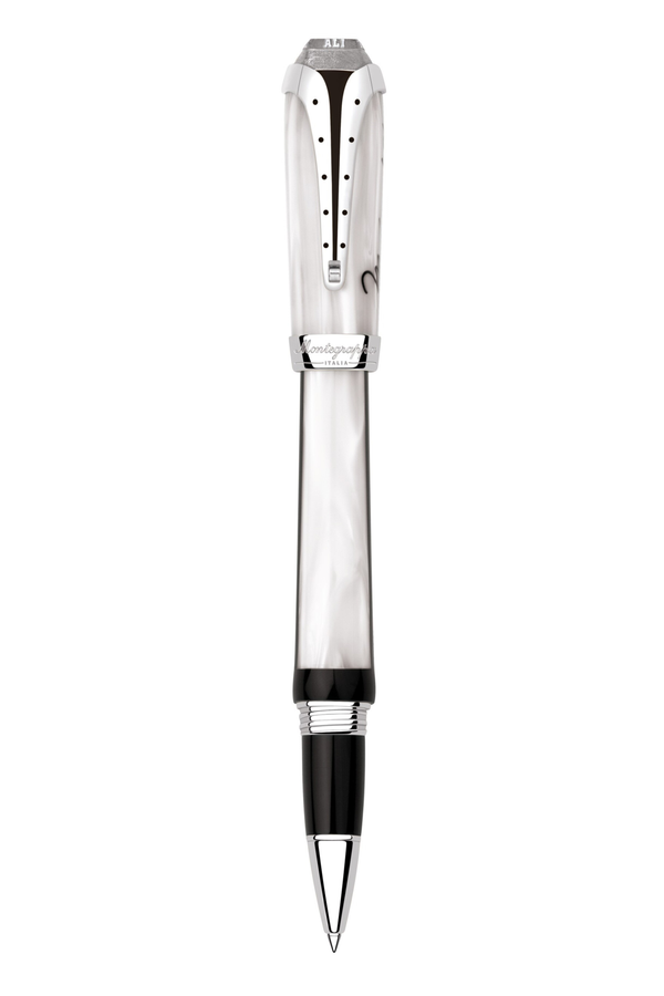 Muhammad Ali Rollerball Pen - Silver & Resin