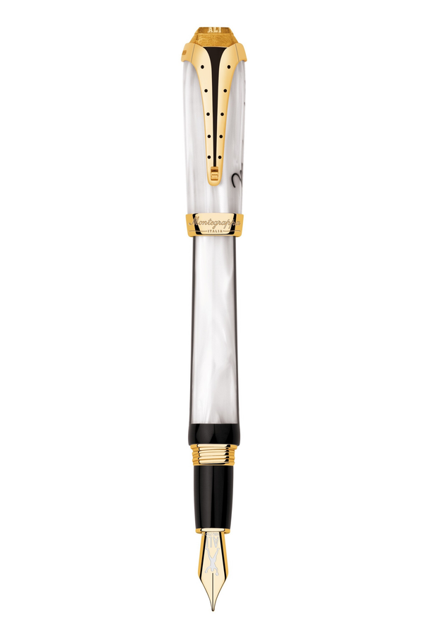 Muhammad Ali Fountain Pen - Gold & Resin