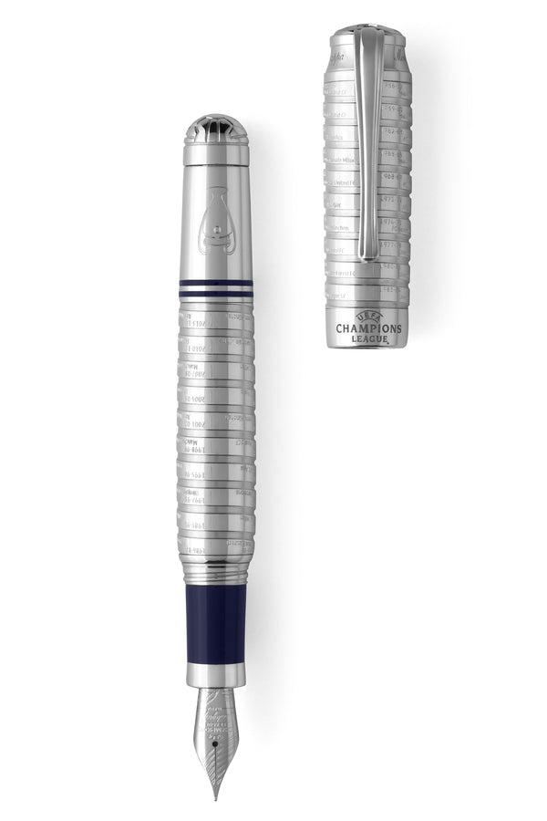 UEFA Champions League Fountain Pen, Silver,