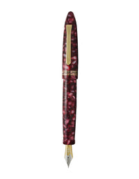 Tibaldi Pomegranate Red Fountain Pen 18K Gold Bononia