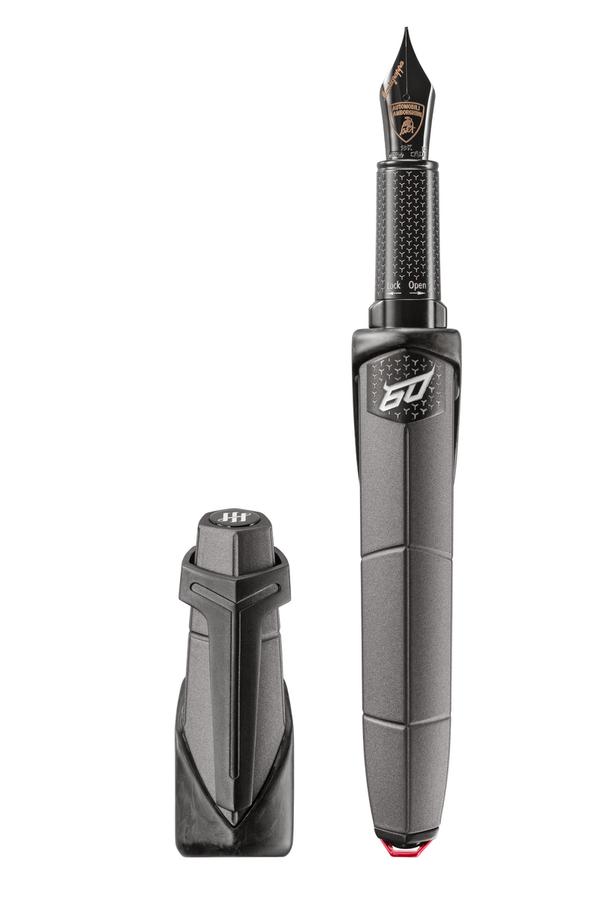 Automobili Lamborghini 60° Grigio Titans , Fountain Pen Medium