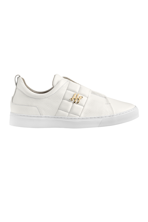 AMB-ITION Gold Edition, White Tumbled Leather