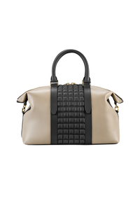 AMB-ITION Weekender Small, Sand-Black