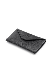 Business Card Case - Envelope Design - Black