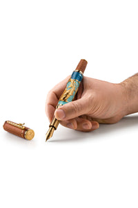 Ernest Hemingway : The old man and the sea, Vermeil Fountain Pen