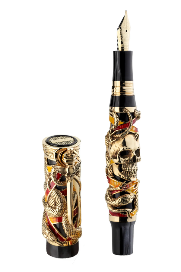 Chaos Fountain Pen - Gold