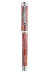 Zero Zodiac Pisces Fountain Pen, Palladium IP Steel, Medium, 14k Gold Nib