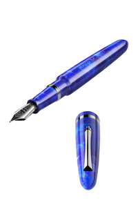 Venetia Halcyon Blue, Fountain Pen Nib Steel Medium