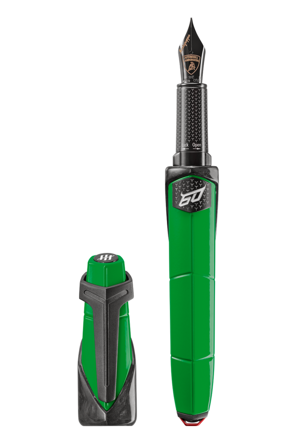 Automobili Lamborghini 60° Verde Viper , Fountain Pen Medium
