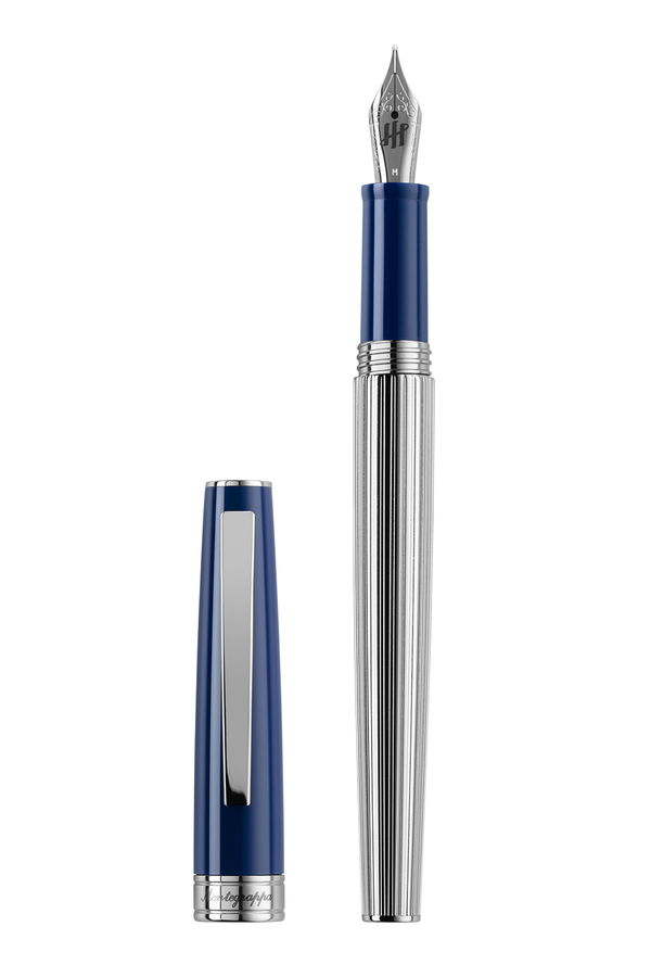 Armonia Duetto Fountain Pen, Navy Blue