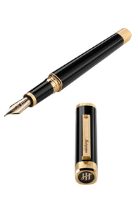 Quattro Fountain Pen, Yellow Gold