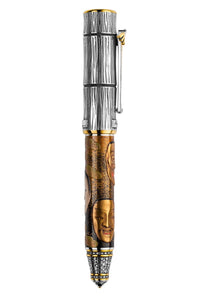 Kitcho Noh Masks Fountain Pen Medium, Deity (Kami-Men)