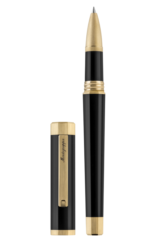 Otto Rollerball Pen, Yellow Gold IP
