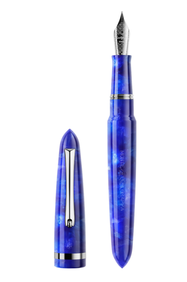 Venetia Halcyon Blue, Fountain Pen Nib Steel Medium